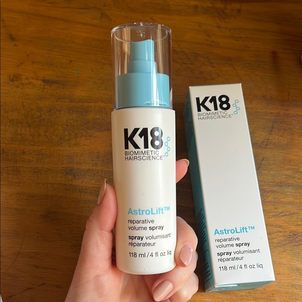 K18 AstroLift Reparative Volume Spray - Blue